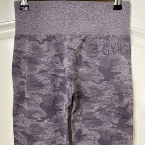 NWOT Gymshark Seamless Camo Leggings